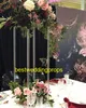 (Met volledige ophanging Crystal Aisleway Crystal Pillar, Wedding Walkway Stand Pillars, Wedding Walkay Best01246