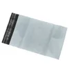 100 pcs/lot 17x26 + 4 cm sacs d'emballage de courrier en plastique blanc auto-adhésif emballage d'expédition Express Poly sac enveloppe d'expédition pochette d'emballage