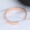 Bracciale unisex moda braccialetto magnetico in ottone oro rosa guarigione bioterapia artrite sollievo dal dolore Open318Q