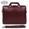 J M D 2019 Ny högkvalitativ 100% Real Leather Ship Men Portcases Messenger Bag Laptop Bags Hand Bag 7167256T