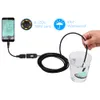 Caméra d'endoscope USB de 7mm 1/2/3 / 5m câble câble imperméable câble d'inspection de tube de serpent Borescope pour OTG Android Téléphone PC