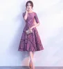 Новое весеннее летнее платье женщины 2019 элегантное формальное шариковое платье длинное вечеринка платье женское повседневная плюс размер стройные максимальные платья фиолетовый