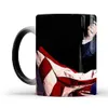 Donald Trump Color Change Mug Creative Ceramic Tea Kaffe Mjölk Muggar Värmekänslig Cup Novelty Gift för Vänner LJJA3200-1