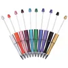 Amazon USA Japen creative crafts diy add a bead beadable pen original beads pens customizable Lampwork craft Writing tool ballpoint pen