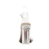 Hot Sale-uckle Sandali Scarpe con tacchi alti Celebrità che indossa uno stile semplice PVC trasparente Strappy trasparente. GGX-011