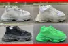 Triple S Ciagabalen Basketball Shoes Man Athletic Leather Leather Qinmin123