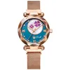 Reloj DOM para mujer, reloj de pulsera de cuarzo con hebilla magnética de lujo, reloj de pulsera de cuarzo, relojes de oro rosa para mujer, G-1257GK-1M318Y zegarek damsk