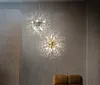 Modern Dandelion LED Ceiling Light Crystal Chandeliers Lighting Globe Ball Pendant Lamp for Dining Room Bedroom Living Room Lighti296m
