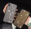 Cas de téléphone de luxe Bling Diamond Couverture en cristal brillant pour iphone 6 S 7 7plus 8 8plus X 10 XR XS Max