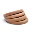 Round Wooden Plate Dish Dessert Biscuits Plate Dish Fruits Platter Dish Tea Server Tray Wood Cup Holder Bowl Pad Tableware Mat VT1578