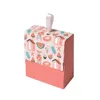 Small Gift Boxes For Candy Cookies Chocolate Sweet Box Packaging Children Paper Gift Boxes Ribbon Handle ZC2884