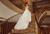 Calla Blanche 2020 sukienki bez rękawów z ramion koronkowe boho boho suknie ślubne pokrytą guziki linia plażowa sukienka ślubna niestandardowa 0505