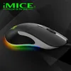 IMICE X6 USB Wired Gaming Mouse 6 Buttons 6400DPI RGB LED Optische Bedrade kabel Gamer Muis voor Computer Laptop Professionele Game Muizen