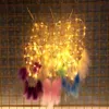 Sonho Catcher Wind Chimes 6 Cores LED Pena Parede Pendurado Ornamento Dreamcatcher Quarto Decoração de Natal OOA7450