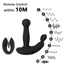 Draadloos roterende anale vibrator sonde buttplug perineum prostaat massager A32