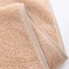 High Density Coral Fleece Towel Factory Direct Sales Plain Edging Strong Absorbent Face Towels Custom Logo