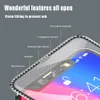 Tempered Glass Screen Protector Diamond Rim Glass for iPhone Newes XR XS MAX XS 7/8 PLUS Bling Film with Box