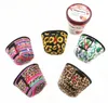 2019 New Fashion Ice Cream Can Cooler Cover ,Koozie with Leopard and Cactus Neoprene Can Holder Cover