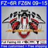 Corps pour YAMAHA FZ6N FZ-6R 2009 2010 2011 2012 2013 2014 2015 239HM.27 FZ 6R FZ6 R FZ 6N FZ6R 09 10 11 12 13 14 15 Carénages Vert clair chaud