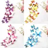 12 pezzi di decalcomanie 3d colorate farfalle adesivi da parete decorazione per la casa decorazione per bambini fai -da -te3301125