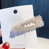 Gratis schip 4 stks / set Luxieuze Crystal Pearl Metal Haar Clip Haarband Kam Bobby Pin Barrette Haarspeld Hoofddier Accessoires Beauty Styling Tool
