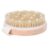 New Style Hot Dry Skin Body Soft natural bristle the SPA the Brush Wooden Bath Shower Bristle Brush SPA Body Brush without Handle 20pcs