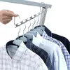 Mágicos cabides cadeia pendurado metal Pano Closet Cabide Camisas Tidy economizar espaço Organizador cabides para roupas