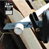 HOT SALES Wholesales Free shipping 5pcs 6'' TPI24 Bi-Metal T-Shank Reciprocating Saw Blades Fits Wood Metal ABS