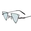 Yeni üçgen Retro vintage Güneş Gözlüğü Kadın Erkek Marka Tasarımcı Steampunk metal çerçeve punk stil Güneş Gözlükleri uv400 890