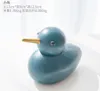 Nordic Creative Cute Duck Kanin Crafts Ornaments Barnrum Heminredning TV Skåp Inredning