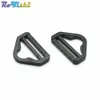 100 pz/lotto 3/4 "Regolatore di Plastica con barra Girevole Clip D-Ring Loop Inserto Fibbia Cinghie Dello Zaino Tessitura 20mm