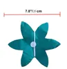 Novelty Färgglada Tissue Flower Garland Banner för Luau Party Summer Beach Decoration Hawaii 3 meter Paper Garlands 300cm