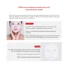 Foreverlily 7 färger ansiktsmaske ledde koreansk pon terapi ansiktsmask maskin ljusterapi akne mask halskönhet237m