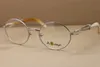 Großhandelsdesigner Hot Round 7550178 White Buffalo Horn Brillen Computerbrille Rahmengröße: 55-22-135 mm