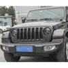 ABS rueda plateada ceja pantalla protección faro cubierta embellecedora para Jeep Wrangler Sahara JL 2018 accesorios de coche 4372169