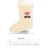 Bebek Çorap Çocuk Karikatür Pamuk Orta tüp Çorap Sneaker Yumuşak Casual Çorap Çizgili Elastik çorap Prenses Footsocks calcetines 8Pair / Lot C6984