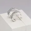 Groothandel- Cz Diamant Stud oorbellen 925 Sterling Silver Compated Rose Gold met originele doos Temperament dames oorbellen voor P Jewelry8335713