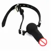 Volledige siliconen open mond gag bdsm bondage beperkingen ball gags orale fixatie sex speelgoed voor paar volwassen game9525832