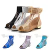 BONJOMARISA 2019 Sommer Plus größe 34-48 Neue Elegante Marke Mesh Sandalen Metall Dekoration Peep Toe Schuhe Frau Low Heels schuhe