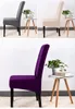 Big chaise élastique Cover Banquet Hotel Dining Home Decoration Solid Anti-Dirty Chair Scecover Large Taille