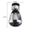 1PC Kitchen Swivel Water Saving Tap 360 Rotating Swivel Faucet Nozzle Filter Adapter Water Saving Tap Aerator Diffuser