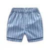 Barnkläder Set Sommar Baby Boy Kläder 2019 Sovkläder Pyjamas StripeTop+byxor Set 2st Barnkläder Kostymer