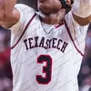 Aangepaste Texas Tech 2022 TTU Basketbal Jersey 25 Adonis Arms 14 Marcus Santos-Silva 3 Ramsey 23 Culver 25 Moretti Mannen Vrouwen Jeugd Kinder Jerseys S-4XL