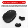 BluetoothイヤホンA6Sヘッドセットイヤホンのワイヤレスヘッドフォンベースステレオイヤホンヘッドフォン付きユニバーサル携帯電話用の箱