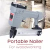 F30F Portable Paznokci Pistolet Nabyć Narzędzie Do Okładzii Dekoracji Woodworking