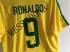 2002 Brasils Soccer Jerseys Rivaldo Ronaldinho Home Classic Retro Vintage Futbol Shirt Thailand Quality Camiseta Kits Men Maillots de Football Jersey