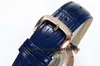 GS Top orologi firmati donna FM.800 Cassa automatica in oro rosa con zaffiro e diamanti Cinturino in pelle di vitello blu fondello trasparente Orologi da donna