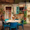 European Style Small Town Vintage Wallpaper Restaurant Cafe Creative Decor 3D Wall Mural Plant Fiber Fresco Non-Woven Wallpapers