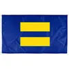 Human Rights Campaign Equal Flag Equality Flag 3x5 ft LGT Gay Pride Flags Banner Flying Hanging 90x150cm Indoor Outdoor Use