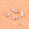 100pcs Charms lovely pig Antique Silver Plated Pendants Making DIY Handmade Tibetan Silver Jewelry 11*11*4mm